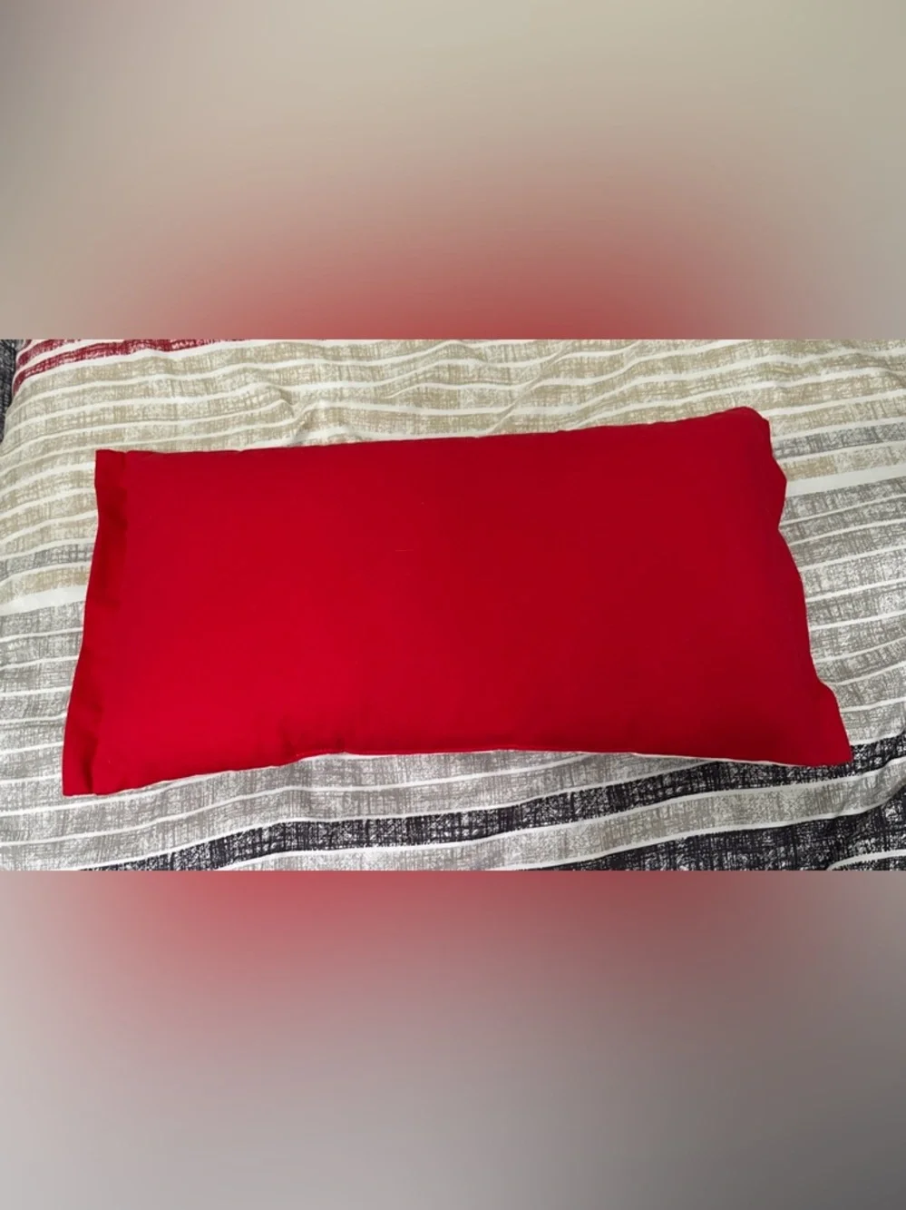 Embroidered Pillow Merry Christmas Old Red Pick-up Truck Decor 20